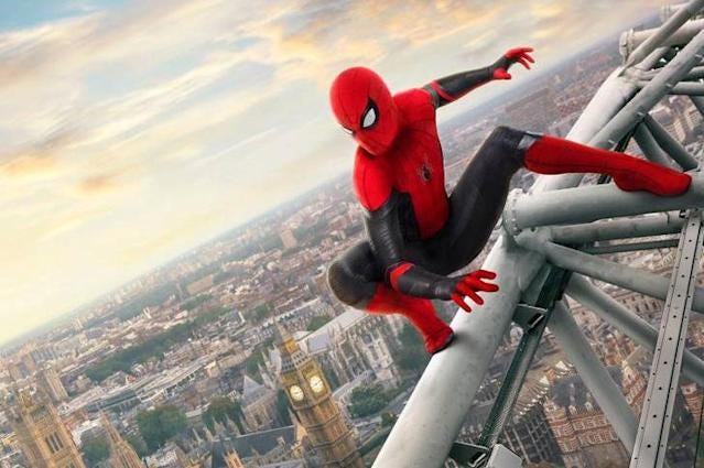 Spider-Man: Far From Home' poster infuriates London geography pedants