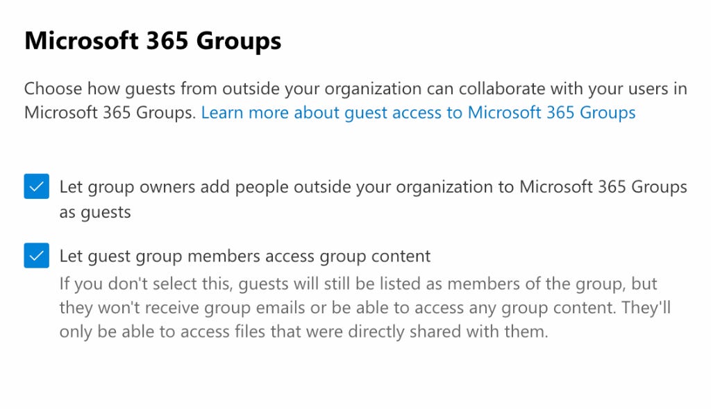 Gestione dei guest nei Microsoft 365 Groups Gestione dei guest nei Microsoft 365 Groups