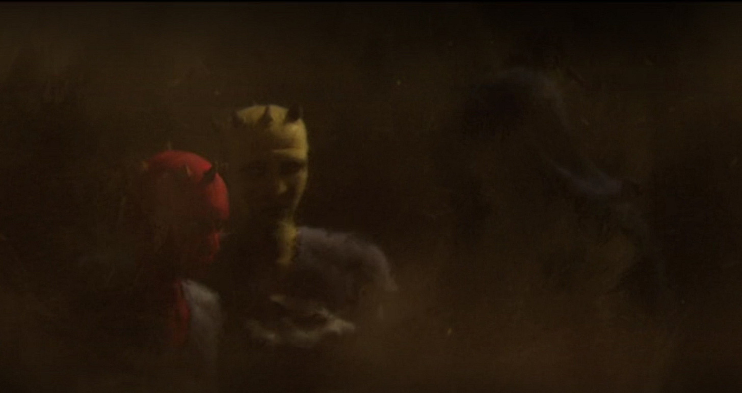Maul, Savage Oppress, and Darth Sidious in Maul's memories.