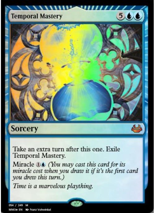Temporal Mastery FOIL