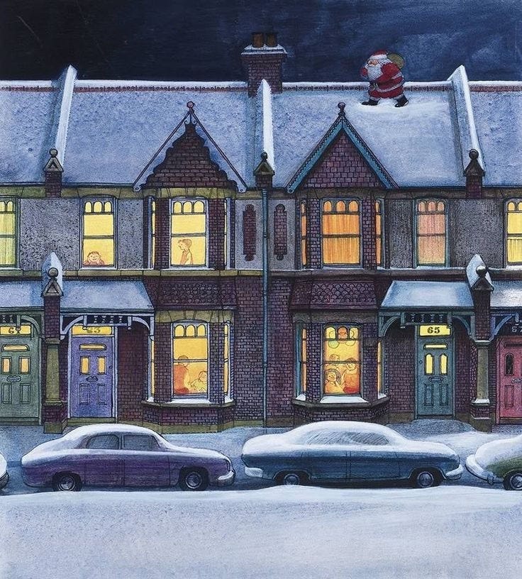 From 'Father Christmas' by Raymond Briggs, 1973