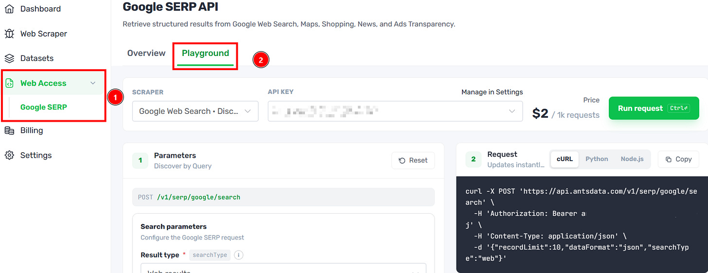SERP API’s playground by Federico Trotta SERP API’s playground by Federico Trotta