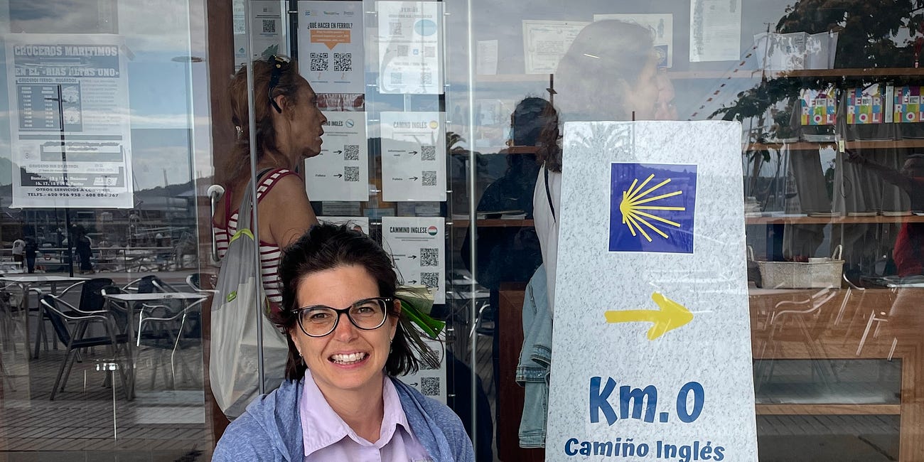 Live from the Camino Inglés - Day 1 of 6