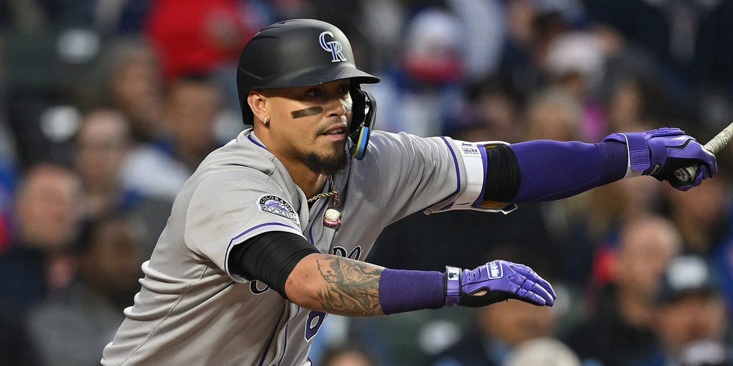 Orlando Arcia signs contract with Rockies and notches two hits Orlando Arcia signs contract with Rockies and notches two hits