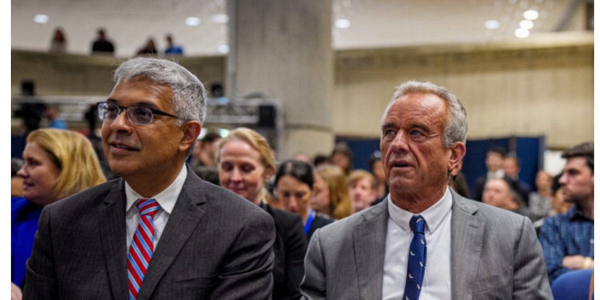 STAT (which I refuse to pay for) seems miffed that they were not invited to a MAHA event on Nov. 12 and call it hush-hush.