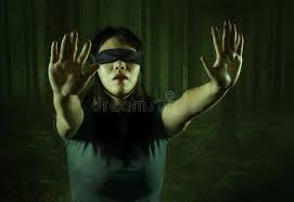 Blindfolded Asian Korean Teenager Girl ...