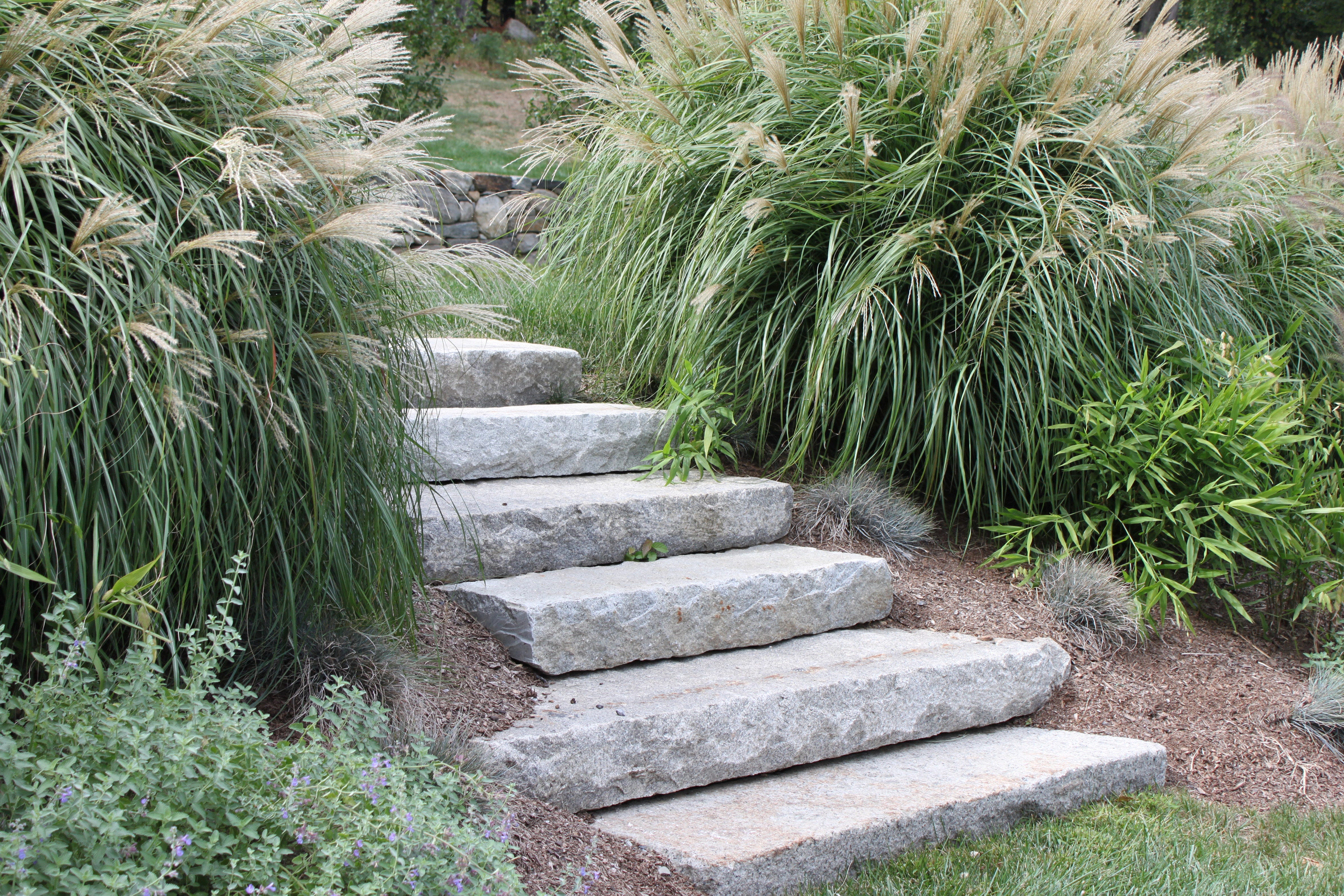 Stone Slab Steps - by Jan Johnsen - Gardentopia