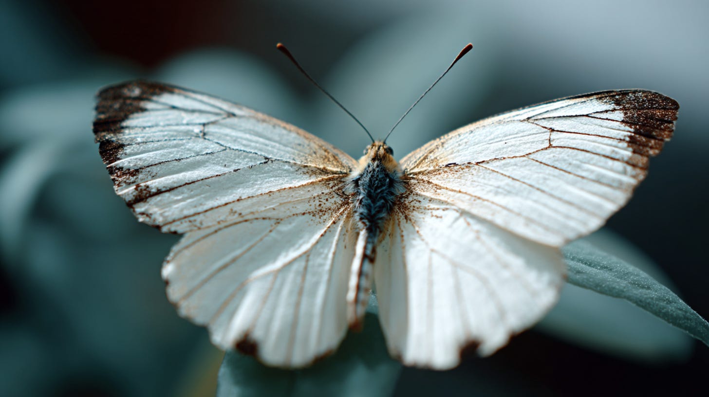 a photograph of a butterfly --ar 16:9 --profile 8vp7yun --v 7