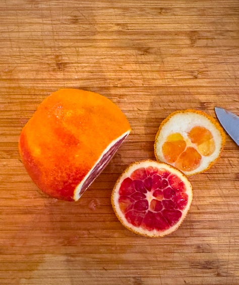 Slicing an orange | OurItalianTable.com