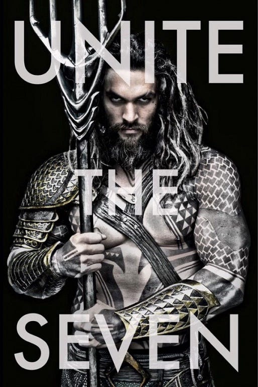Jason Momoa's Aquaman implores us to Unite the Seven Jason Momoa's Aquaman implores us to Unite the Seven