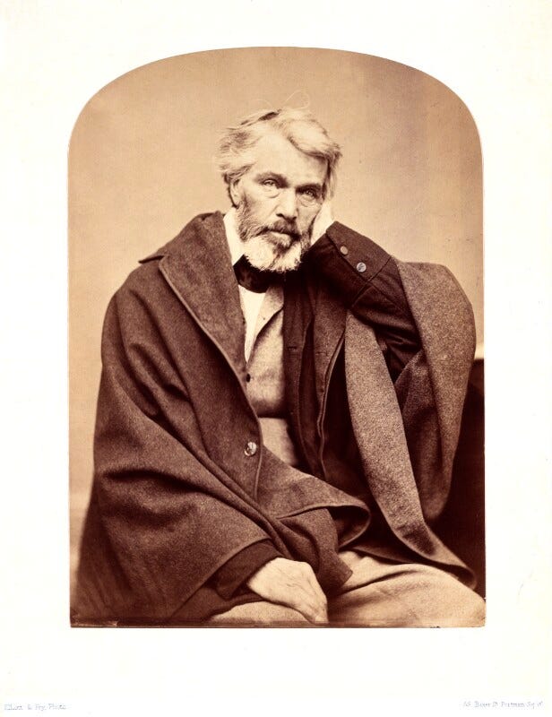 NPG x5660; Thomas Carlyle - Portrait - National Portrait Gallery