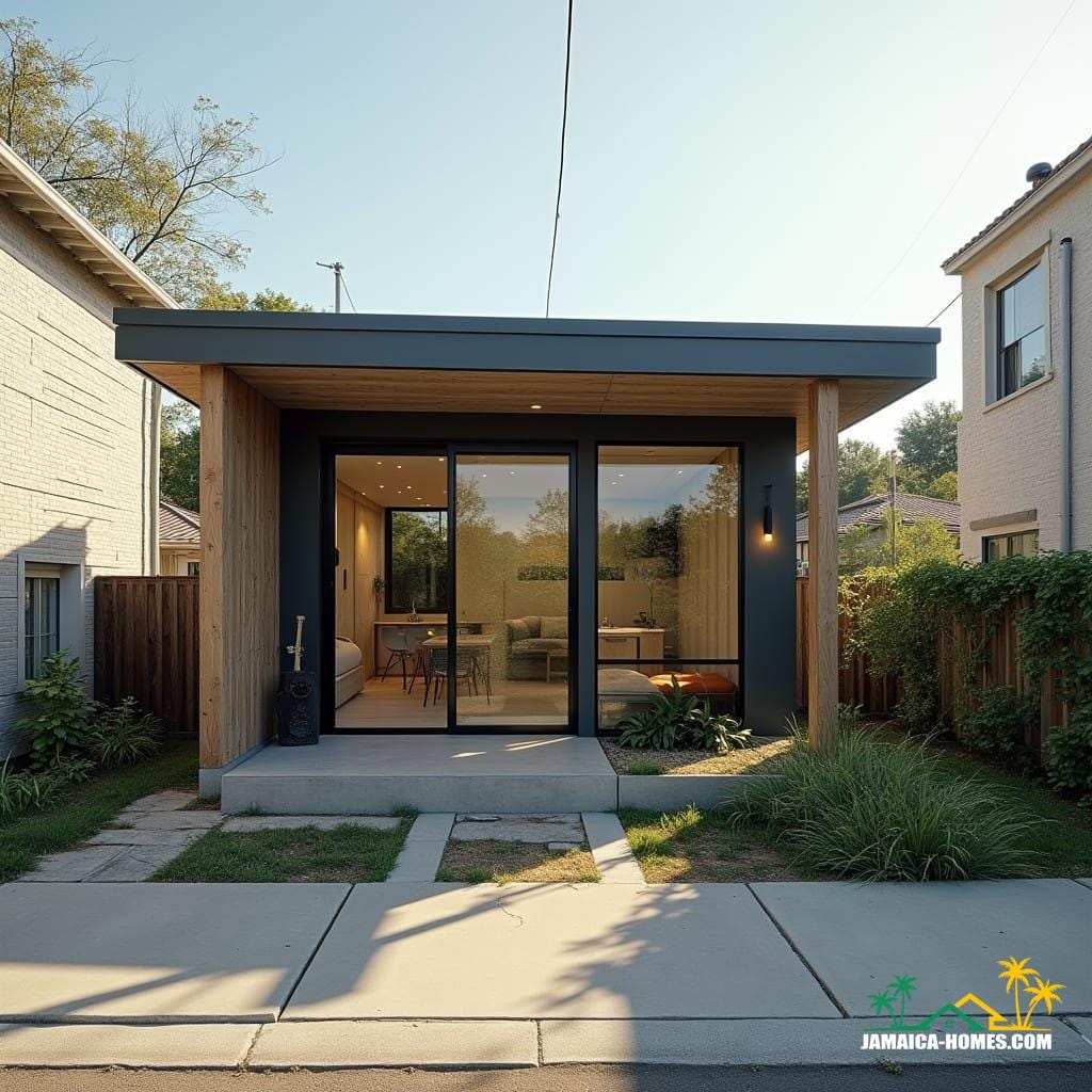 Urban Steel-Clad Mini HomeUrban Steel-Clad Mini Home