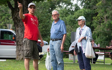 People at the 160th Children's Fair