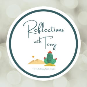 Reflections with TerryMMayfield logo
