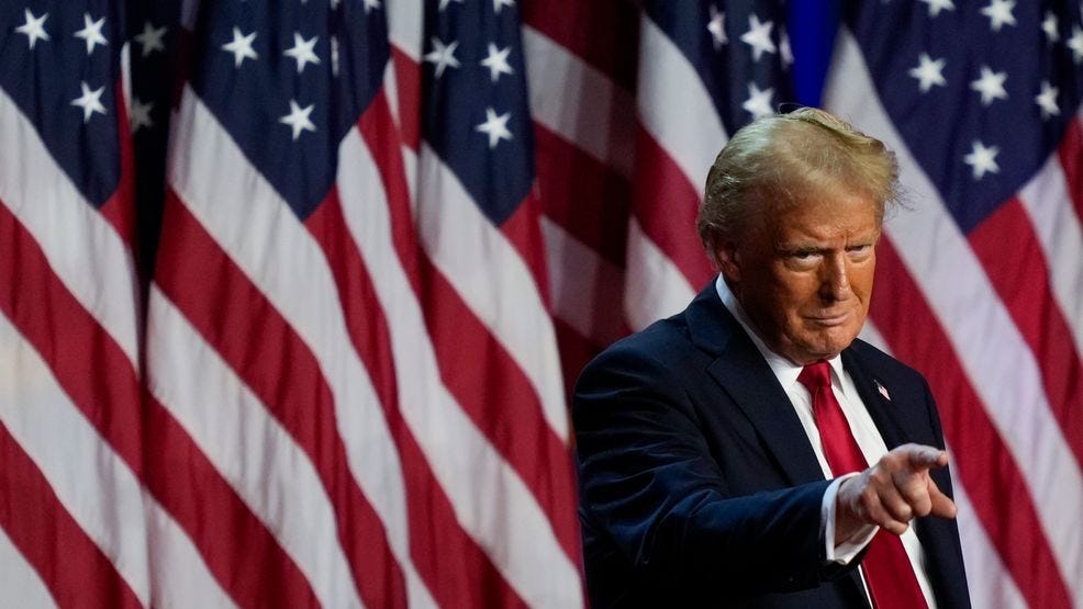 LIVE: Trump gives victory speech as he nears presidency
