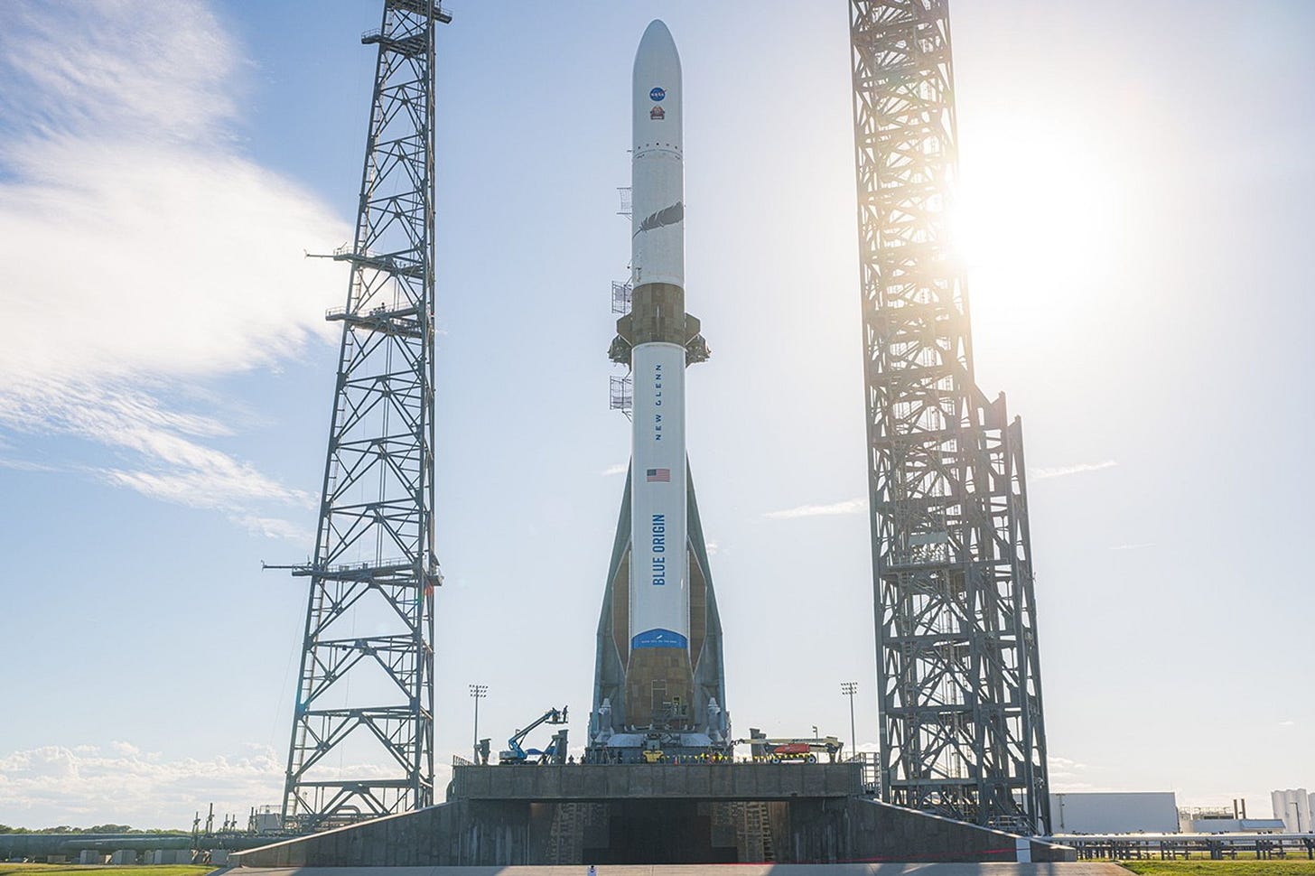 Blue Origin's New Glenn Rocket Go for Launch! - NASA Science Blue Origin's New Glenn Rocket Go for Launch! - NASA Science