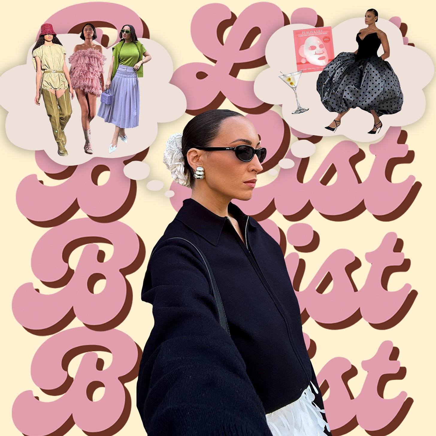 Bella thinking about fashion