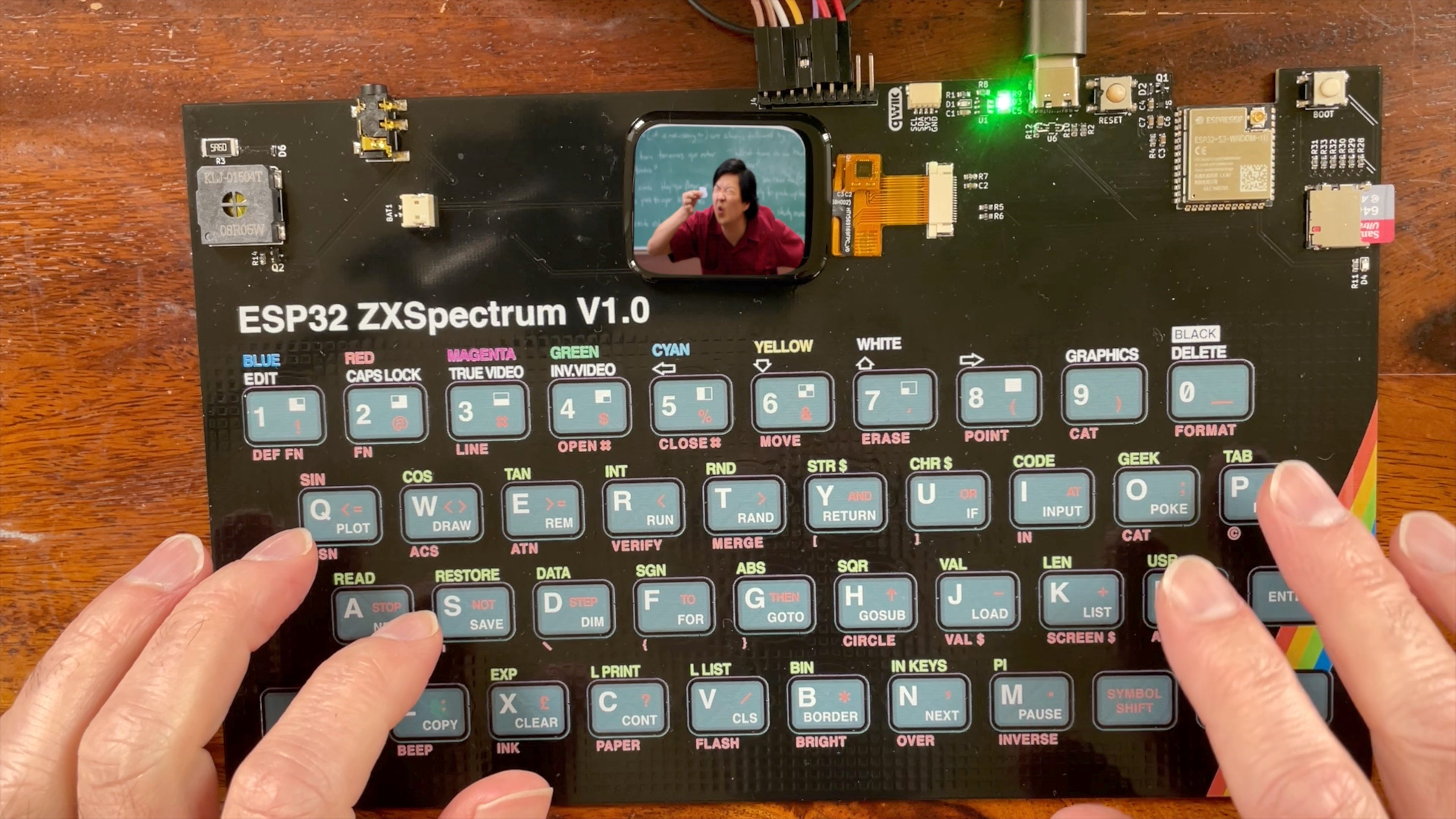 ESP32-S3 ZX Spectrum - by Chris Greening - atomic14