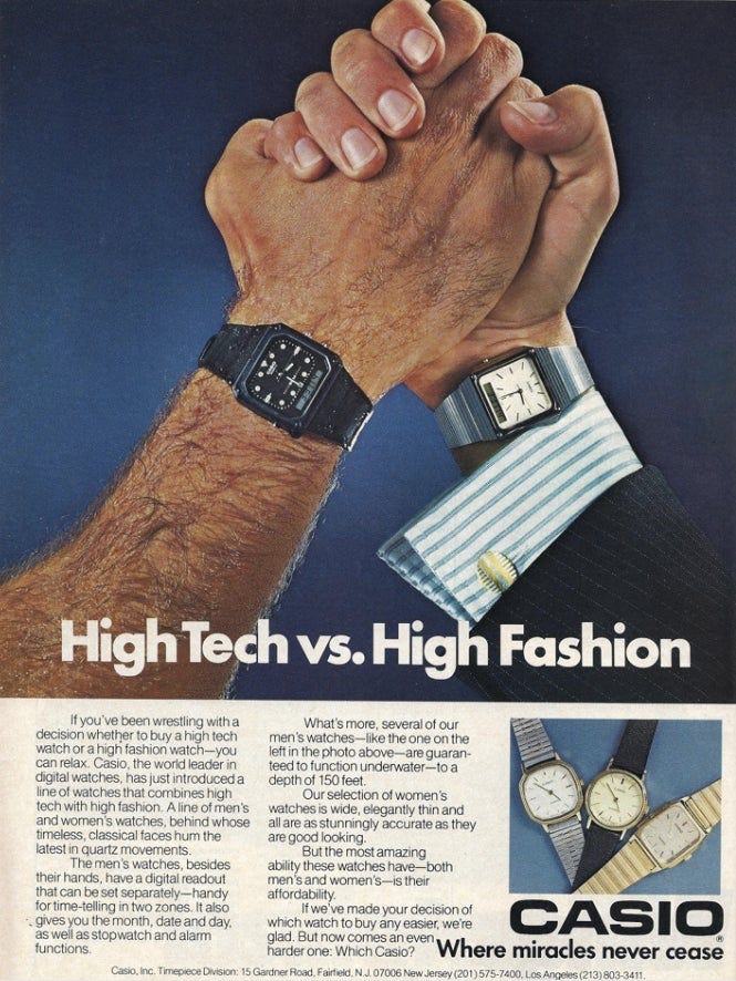 Old Casio Ads and Vintage Commercials of Digital and Futuristic Time  Keepers | WatchUSeek Watch Forums