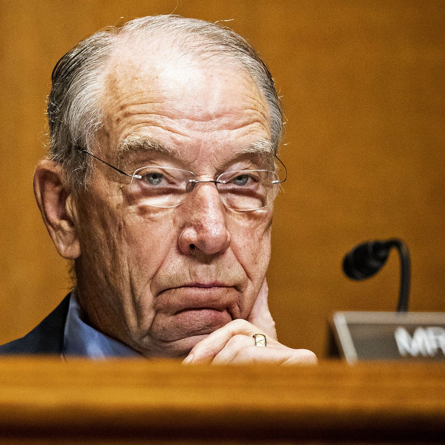 Chuck Grassley Spends Weekend Practicing Pretending-to-Listen Face | The  New Yorker