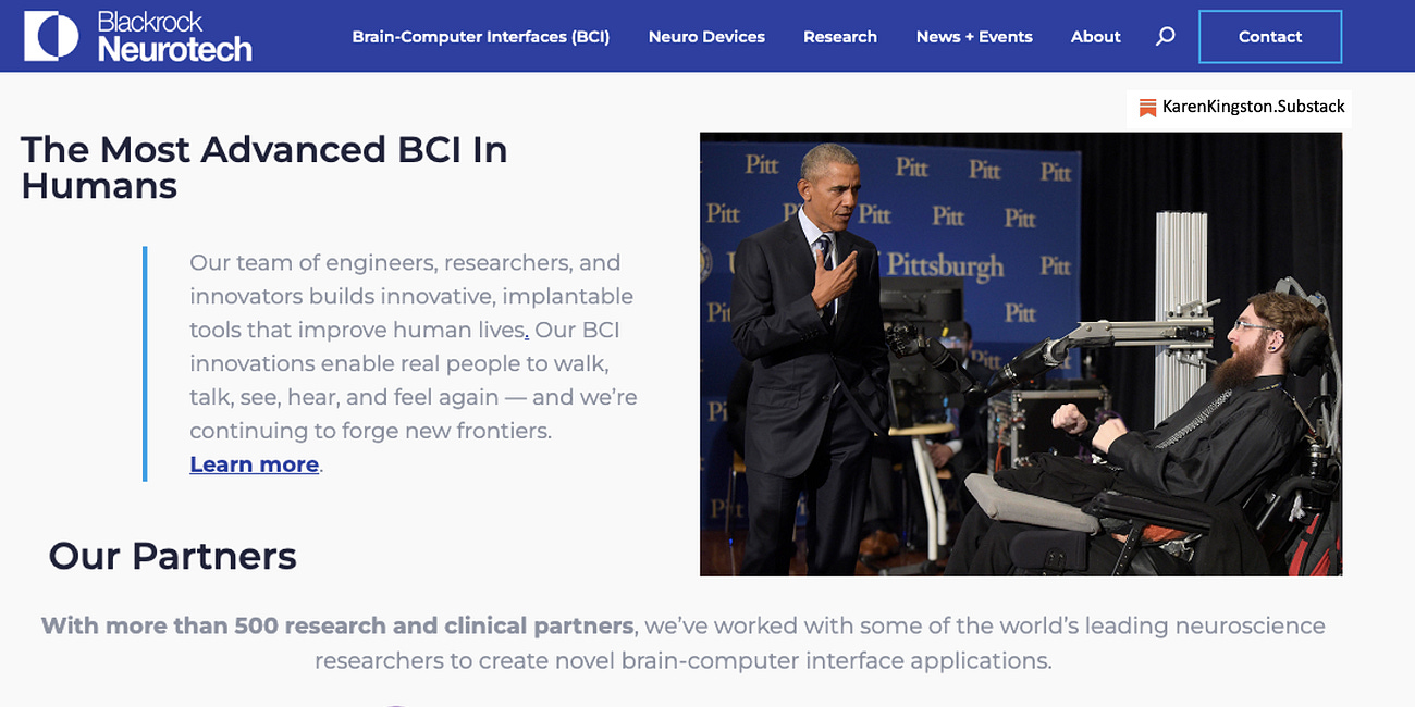 Blackrock Neurotech, DARPA and Obama Pioneered Neuroweapon Technologies 