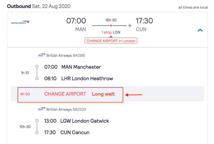 What is a hidden city airline ticketing?