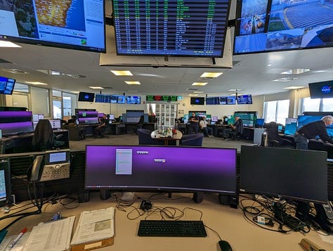 Michael Plis visit to CDSCC Canberra DSN NASA Listening Station.