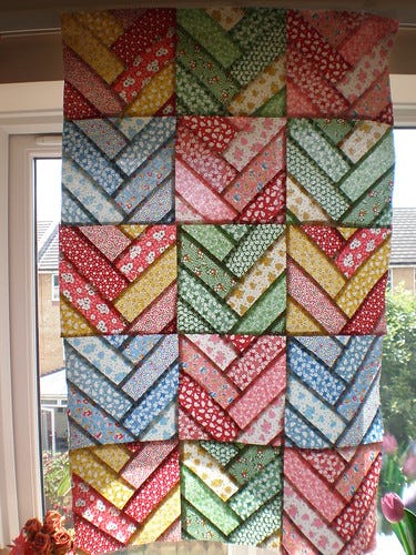 Illuminated Patchwork Quilt Top Illuminated Patchwork Quilt Top