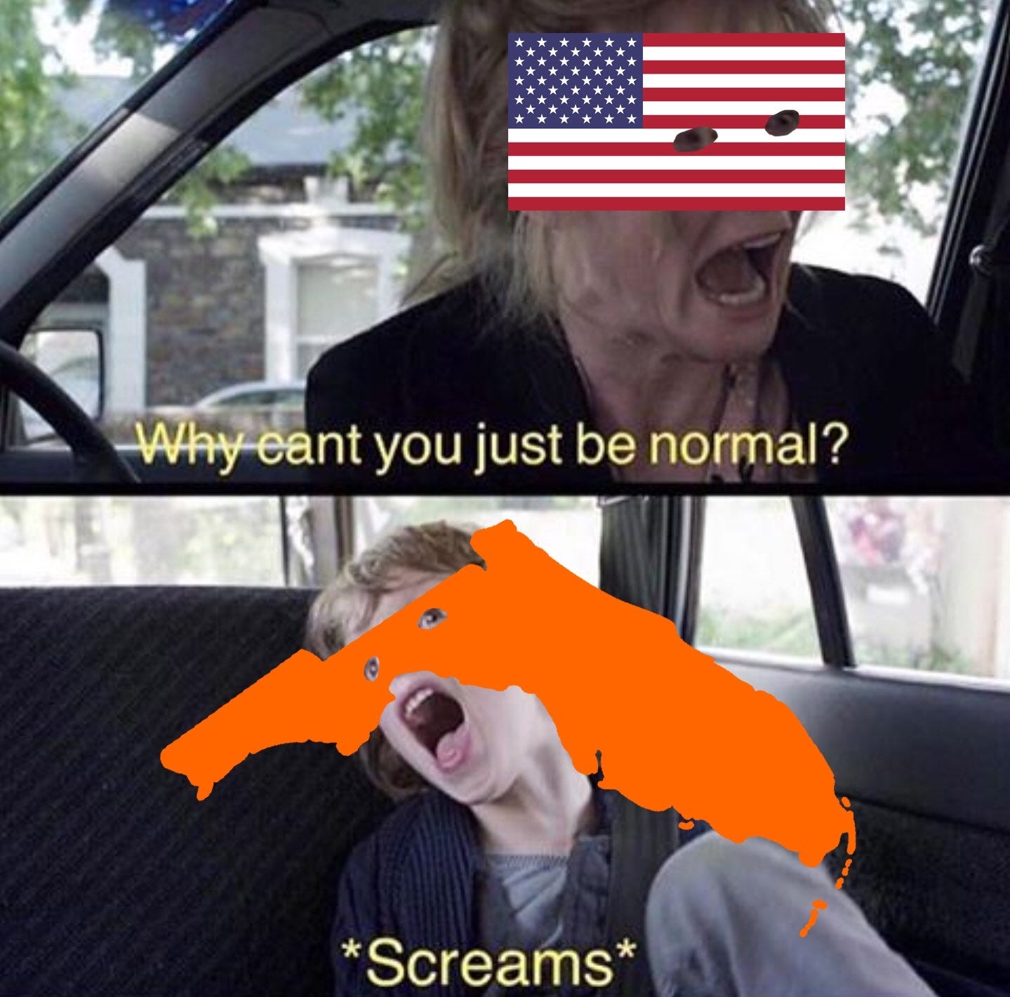 A meme about Florida