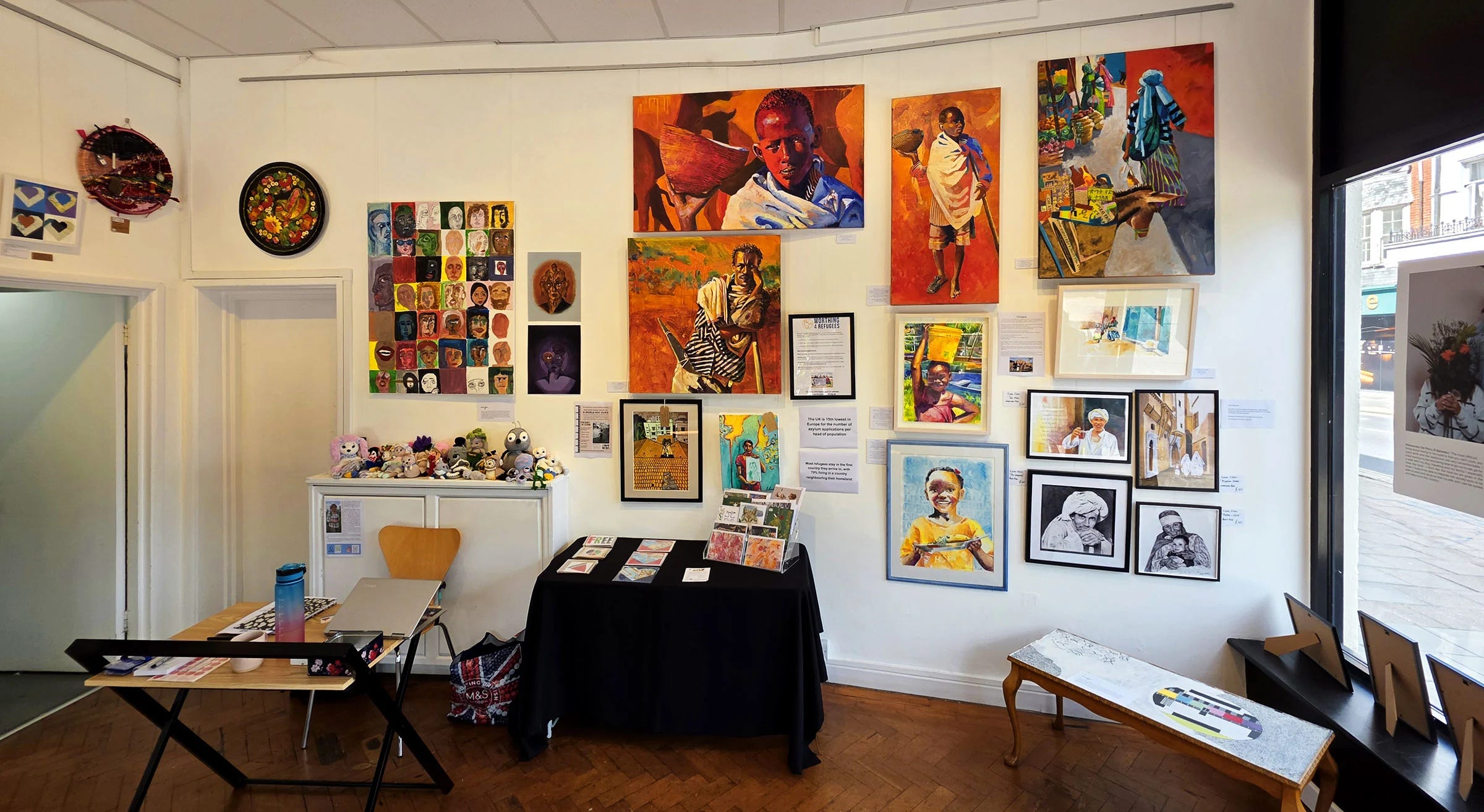 The Art of Courage in Warwick Street Worthing
