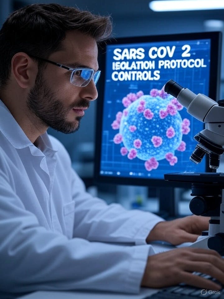 SARS COV 2 ISOLATION PROTOCOL CONTROL EXPERIMENTS