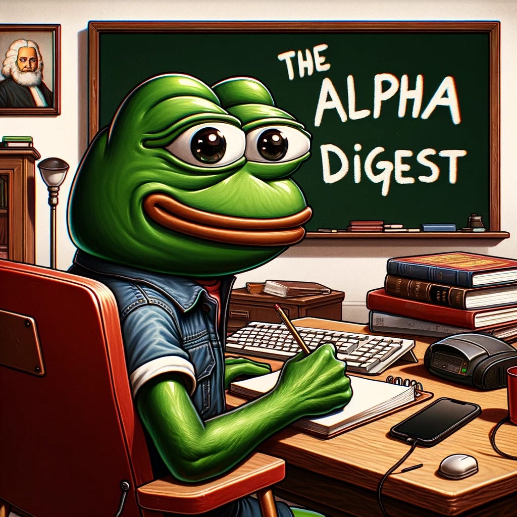 The Alpha Digest #46 - 20.10.2023 - The Alpha Digest
