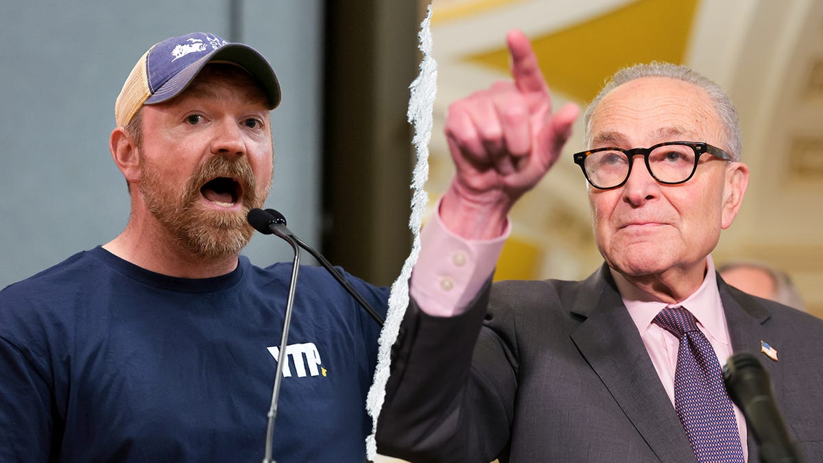 WATCH: Chuck Schumer sidesteps Platner scandals, confirms support for  controversial Dem