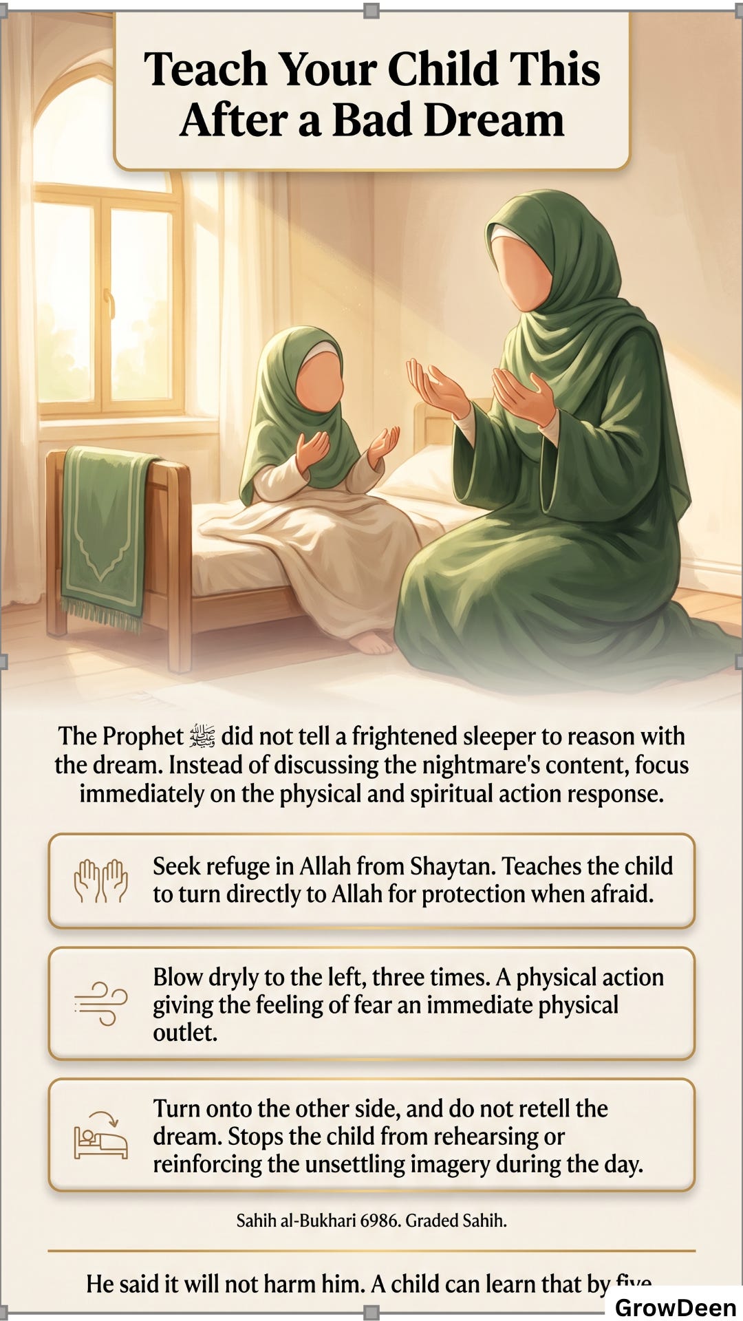 Teach Your Child This After a Bad Dream Teach Your Child This After a Bad Dream