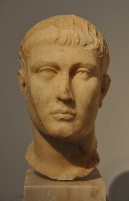 Bust of Theodosius I, taken from https://en.wikipedia.org/wiki/Theodosius_I#/media/File:Bust_of_Theodosius_I.jpg
