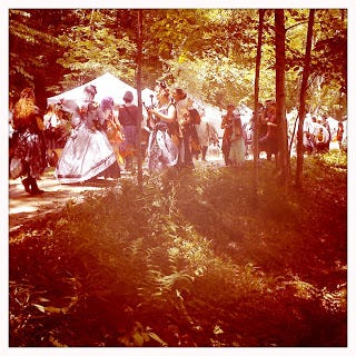 images from the New York Faerie Festival in Upstate New York