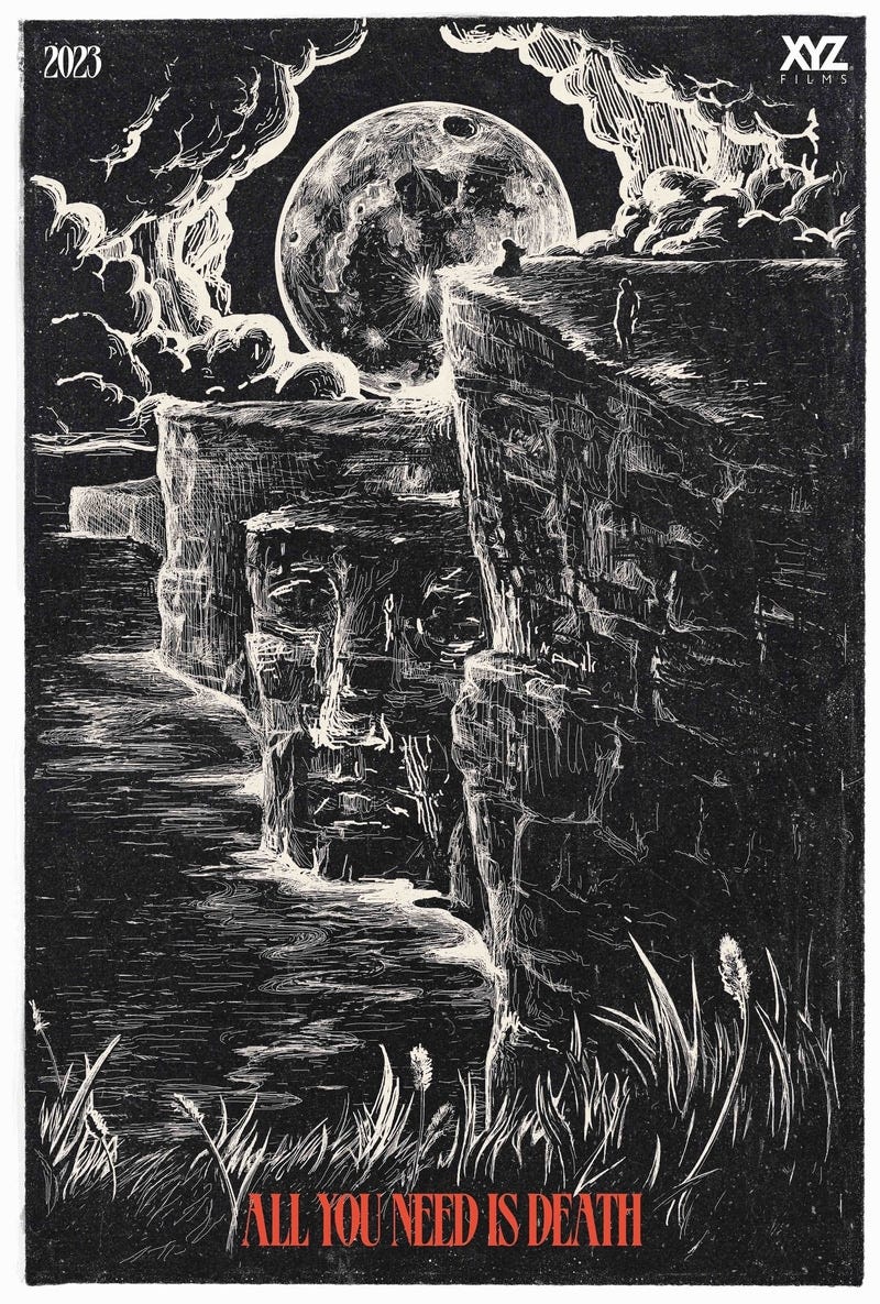 All You Need is Death - by Jonathan Hansen, image size:800x1185