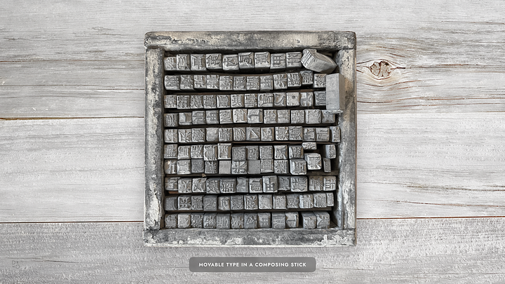 Movable Type illustrations.