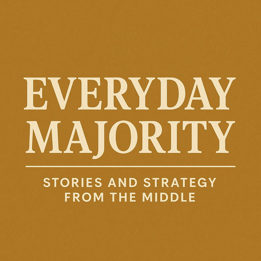 Artwork for Everyday Majority: Stories and Strategy from the Middle