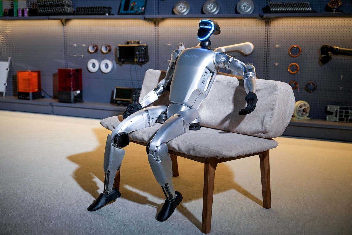 Brasil recebe primeiro robô humanoide multitarefas da chinesa Unitree