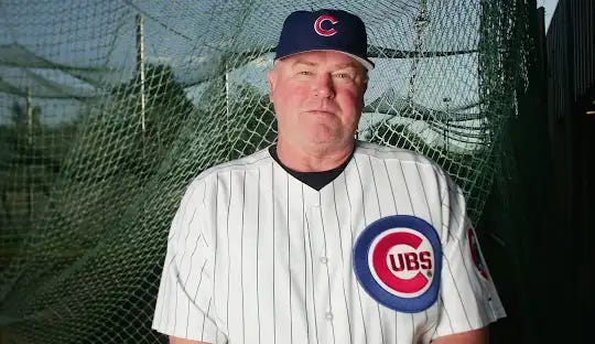 MESA, AZ - FEBRUARY 25:  Dick Pole #39 of the Chicago Cubs poses during Spring Training Photo Day at Fitch Park on February 25, 2005 in Mesa, Arizona. (Photo by Jed Jacobsohn/Getty Images)
