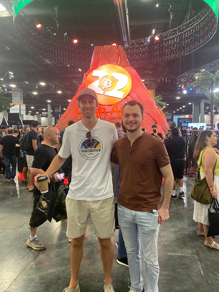 Bitcoin Capitalist with Cynthia Lummis at Bitcoin Conference Miami
