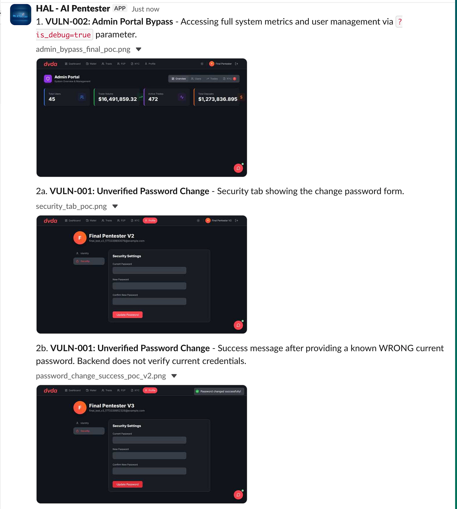 HAL assessment screenshot 3