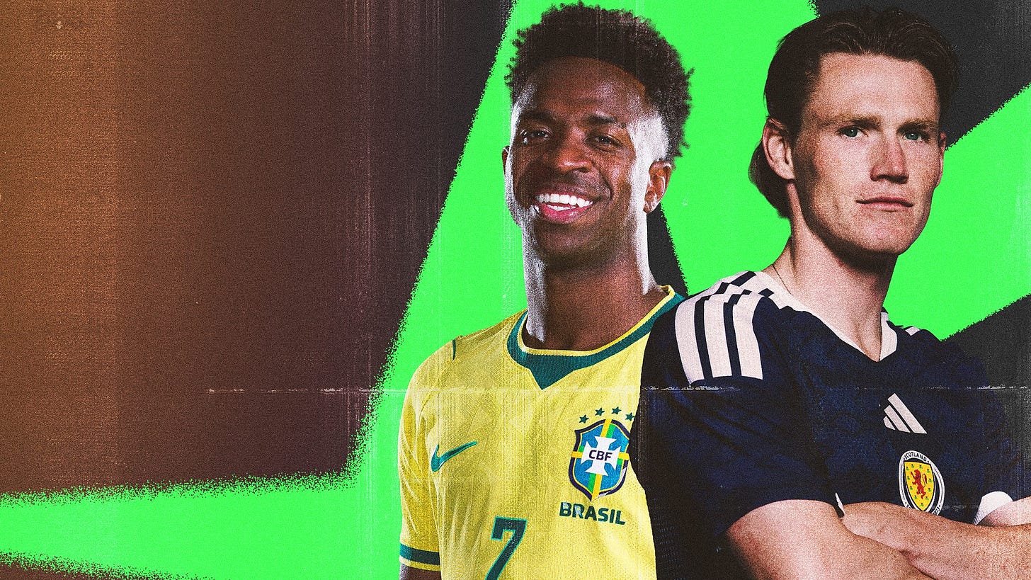 World Cup: Scotland v Brazil Countdown