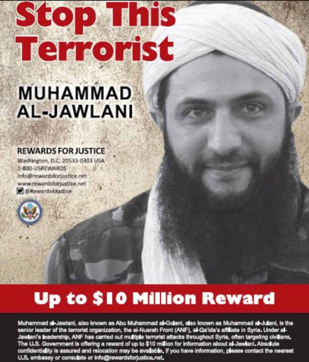 US removes $10 million reward for Hayat Tahrir al Sham leader - FDD's Long  War Journal