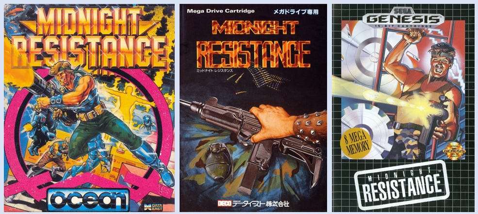 Areeam いろいろ The Classic Arcade and Console Era (1972-1989) - Midnight Resistance