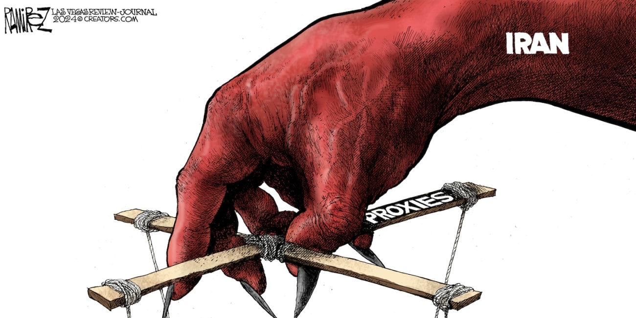 Michael Ramirez: Iran's Proxies 01-31-24