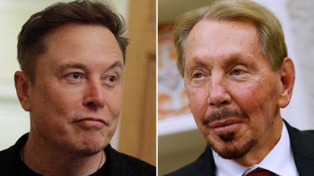 Elon Musk loses world's richest man title to Larry Ellison
