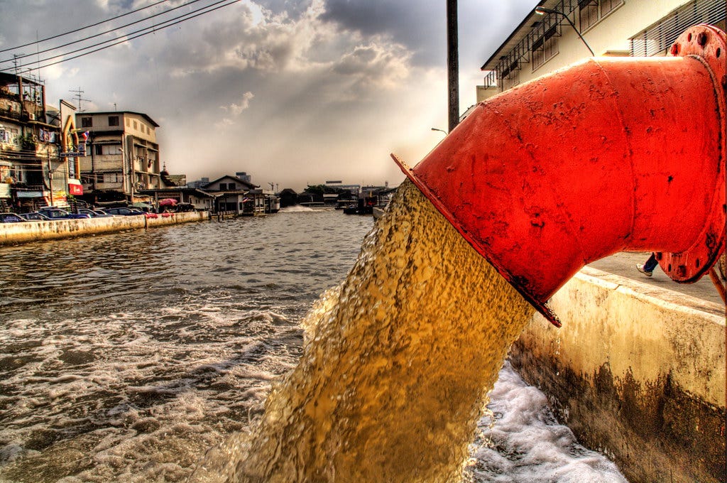 Hot Raw Sewage | A lovely inlet in Bangkok where a delicate … | Flickr