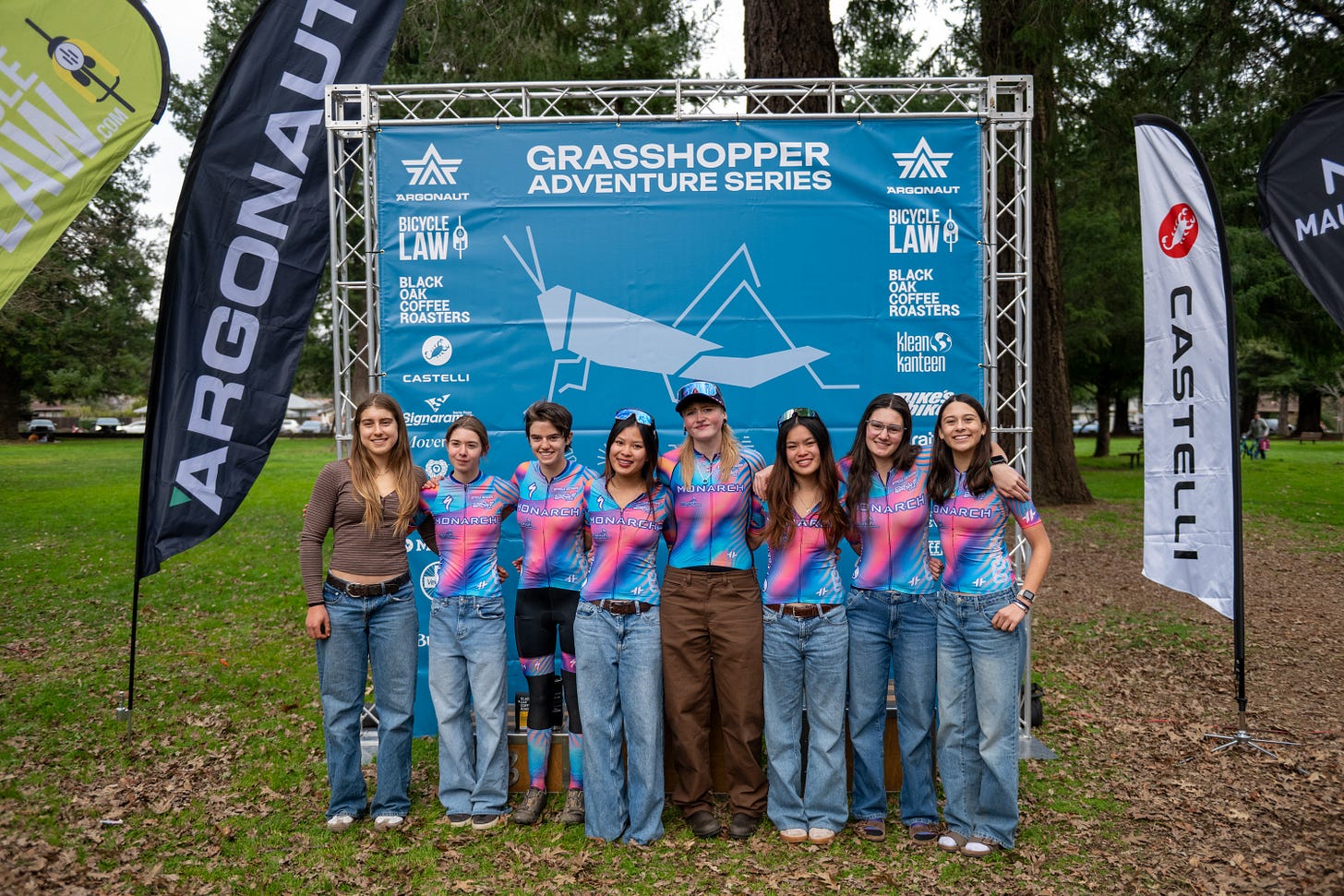 Monarch Racing Team swept the U19 junior women's podium Monarch Racing Team swept the U19 junior women's podium